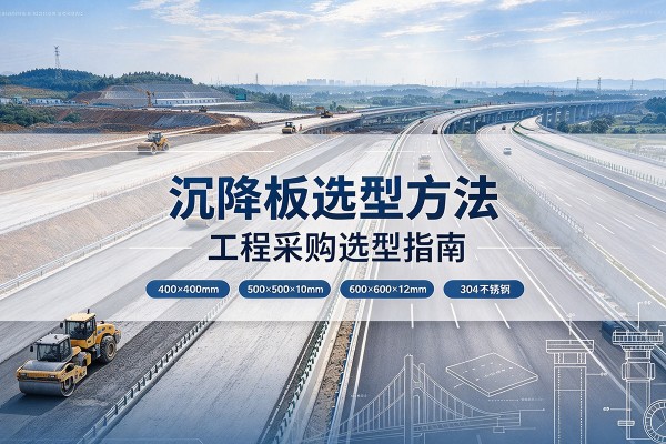 江安沉降板选择方法