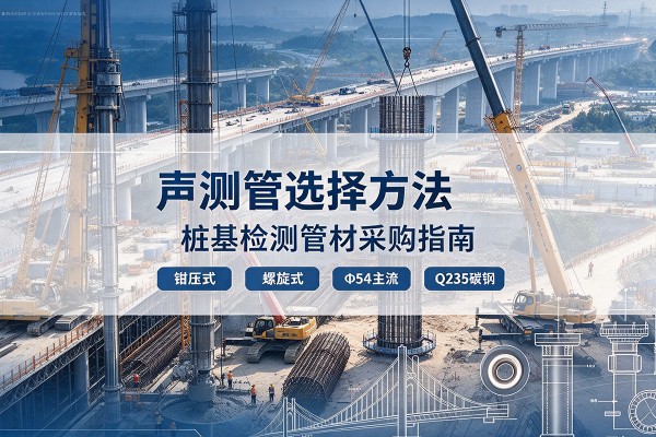 江安声测管选型标准
