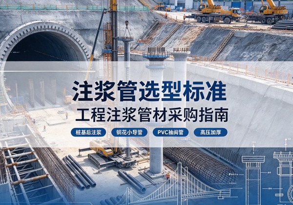 江安注浆管选型标准